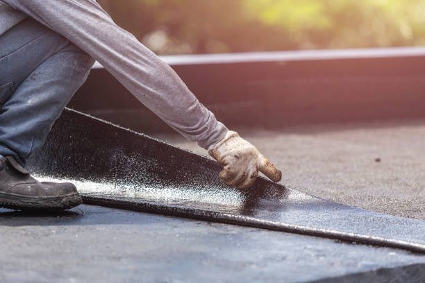 Professional Basement Waterproofing technician working in Dorothy, NJ